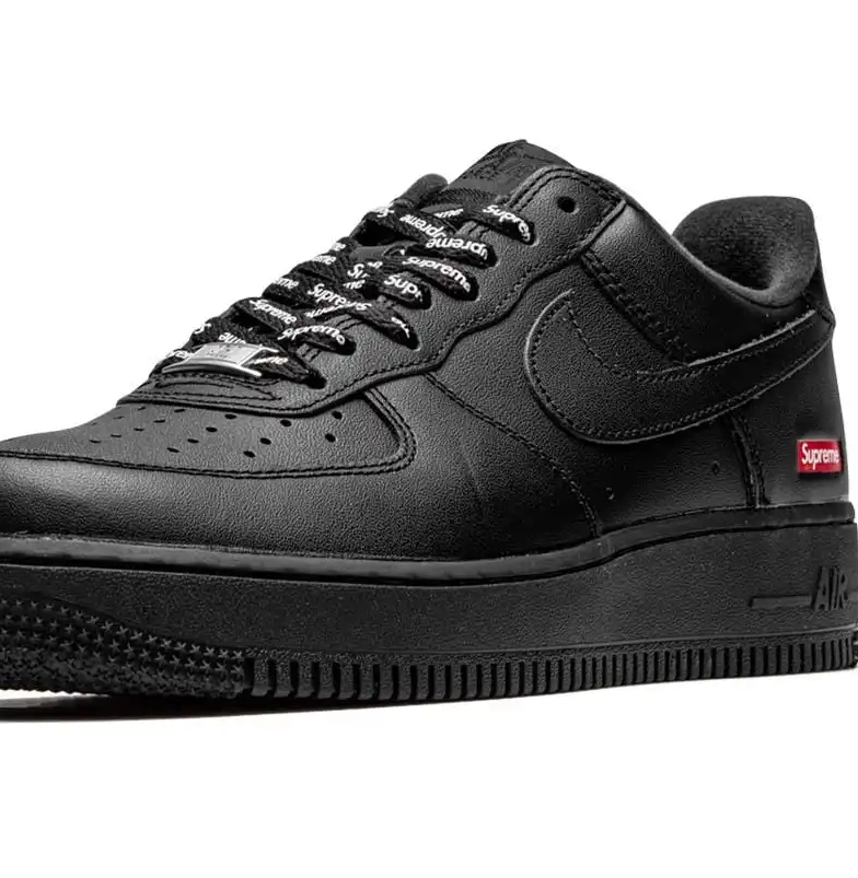 1 Low Black Nike Supreme Air Force 0616